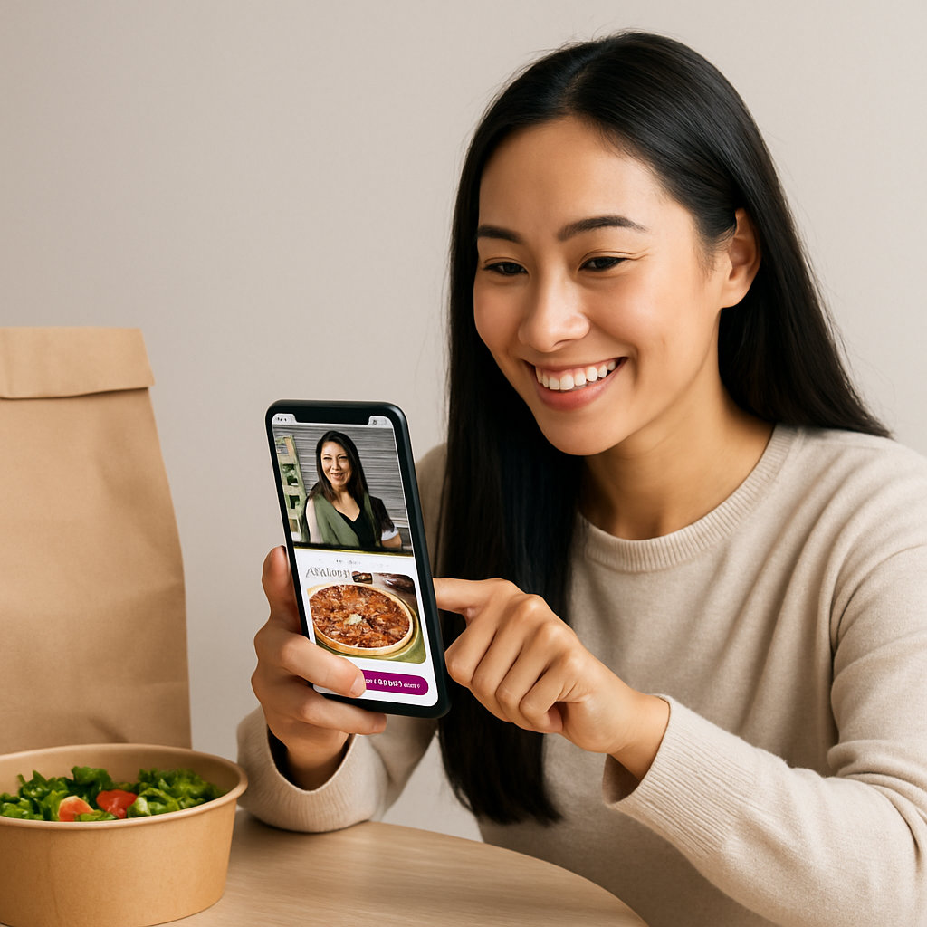 Instantly Mobile App Interface